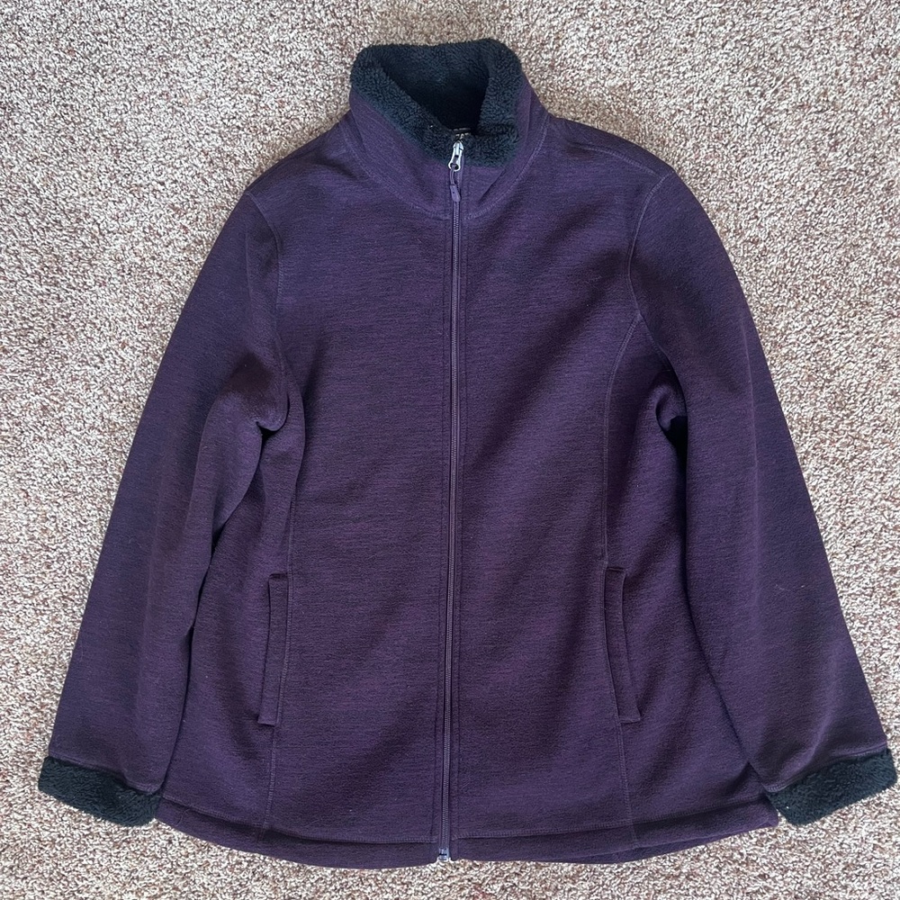Purple Fleece Winter Jacket by 32 Degrees‎